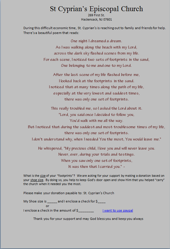 St. Cyprian's Church Hackensack, NJ Home